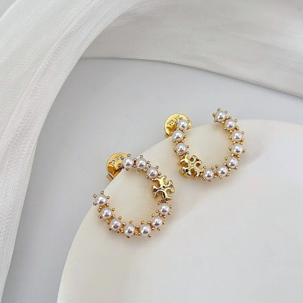 Tory Burch Pearl Stud Earrings
